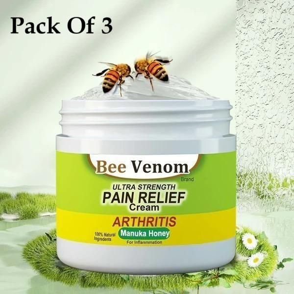 Bee Venom Ultra Strength Pain Relief Cream