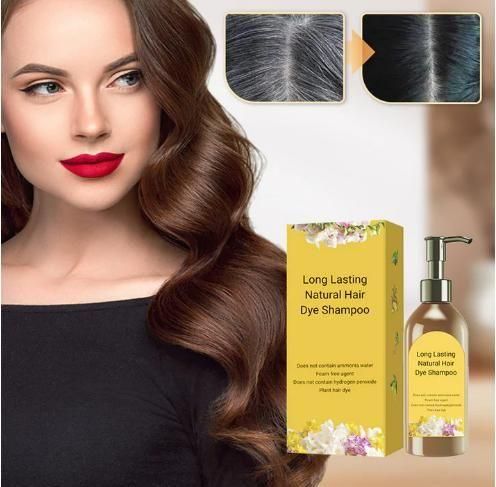 Long Lasting Natural Hair Dye Shampoo 100ML