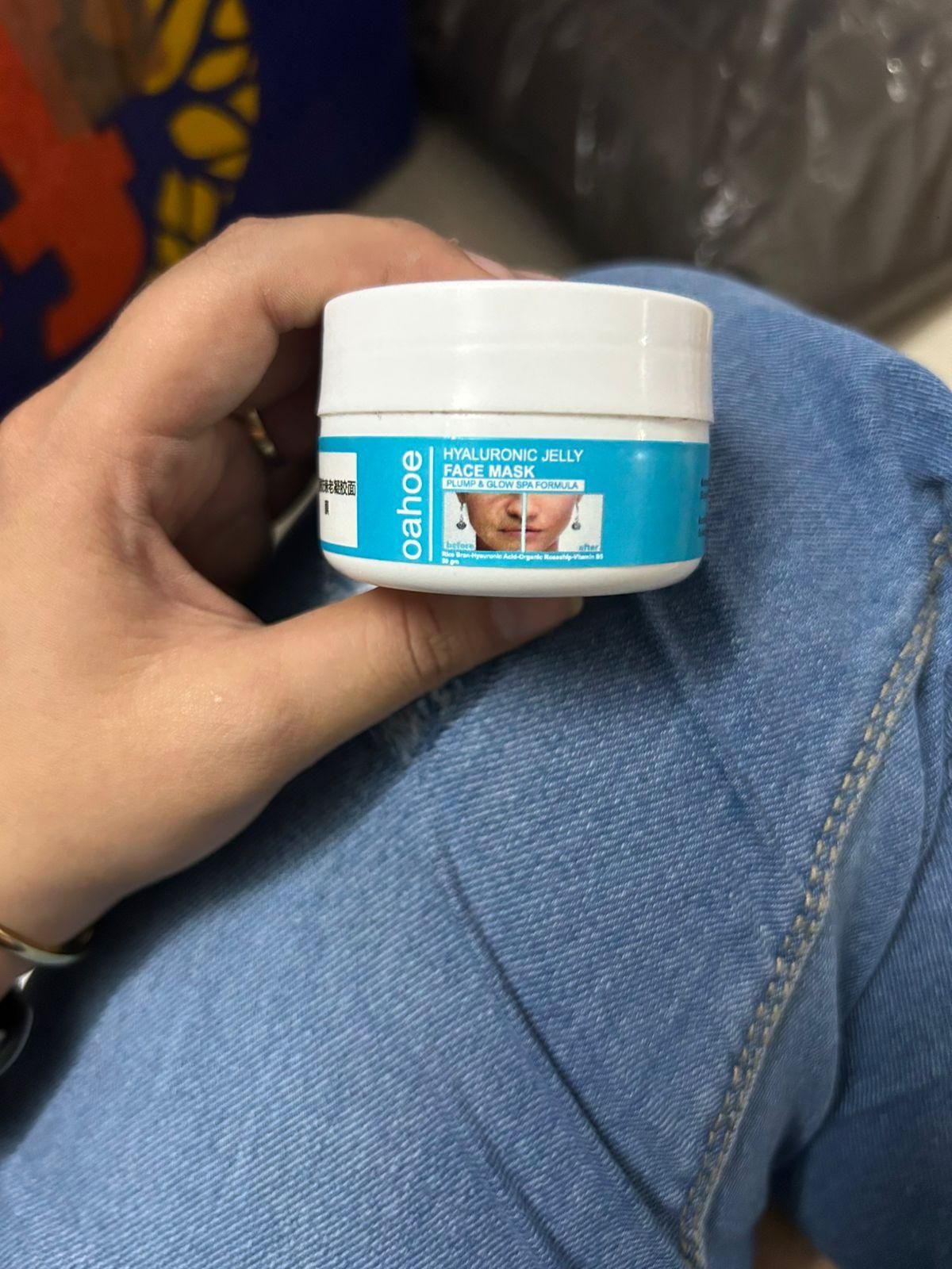 Hyaluronic Jelly Face Mask Acid Anti-Aging Gel Mask