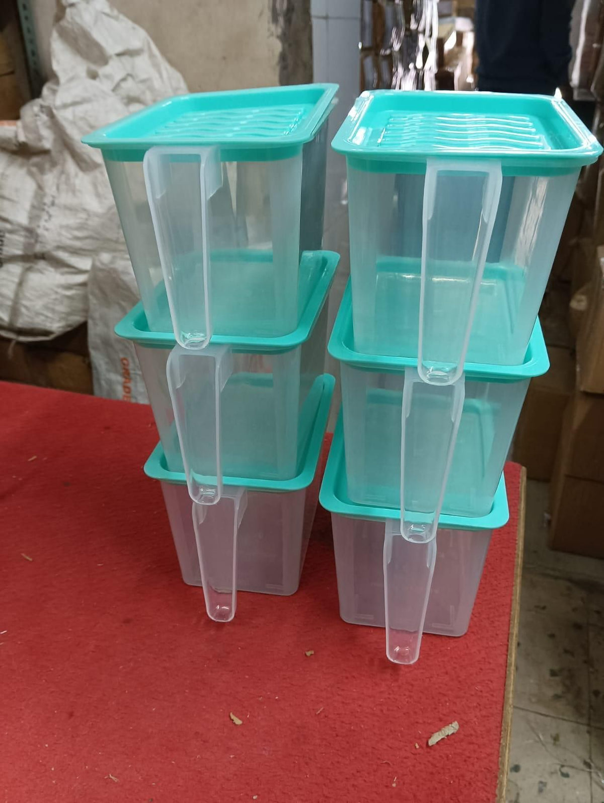 Unbreakable kitchen storage Basket (Pack of 6)