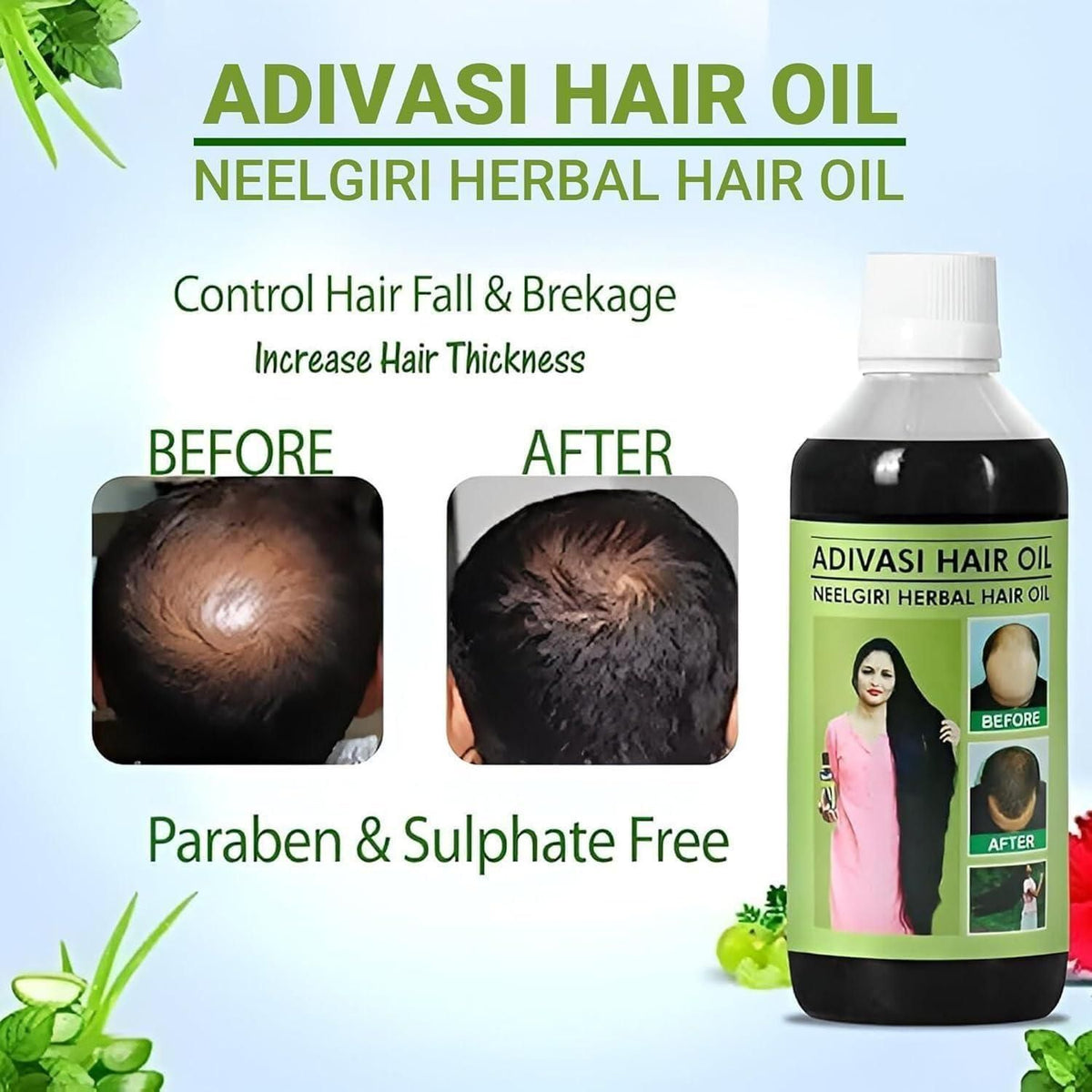 Adivasi Herbal Hair Oil 125ML