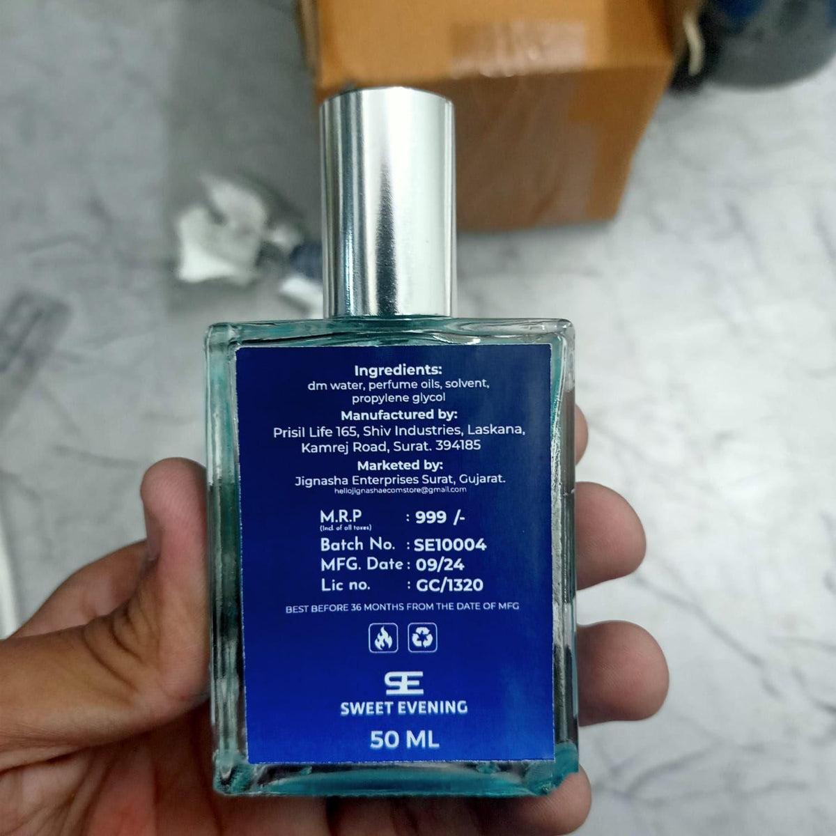 SEXY MEN's FRAGRANCE SWEET EVENING EAU DE PARFUM - 100ML (Pack of 2)