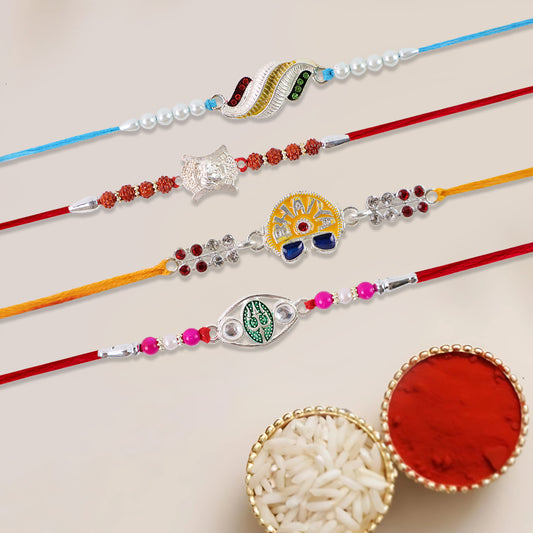 Premium Designer Rakhi Gift Box Traditional Trendy Collection