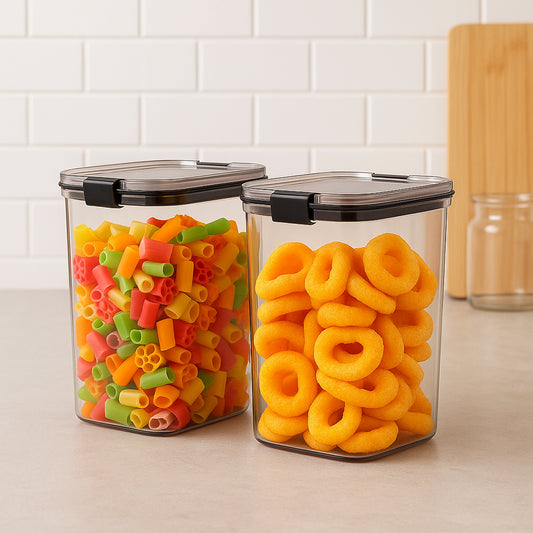 1200 Ml Airtight Lock Lock Food Storage Container Set 2 Piece