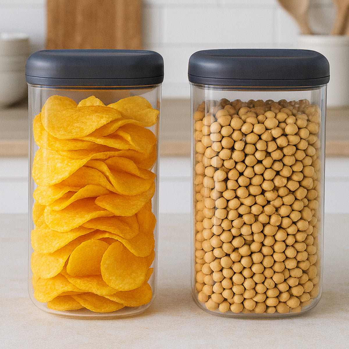 Supermom Airtight Kitchen Storage Containers  (2 Pc Set  1500 Ml)