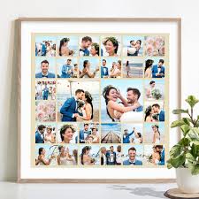 Personalized Photo Collage Frame – Custom Wall Décor