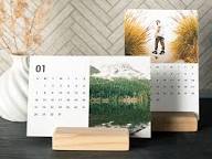 Personalized Photo Desktop Calendar