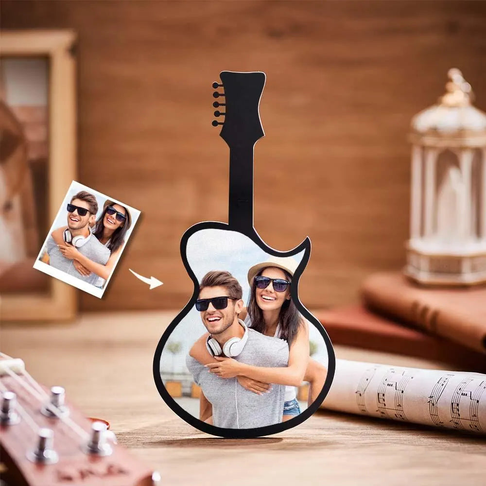 Personalized Photo Guitar | Custom Memory Guitar Gift