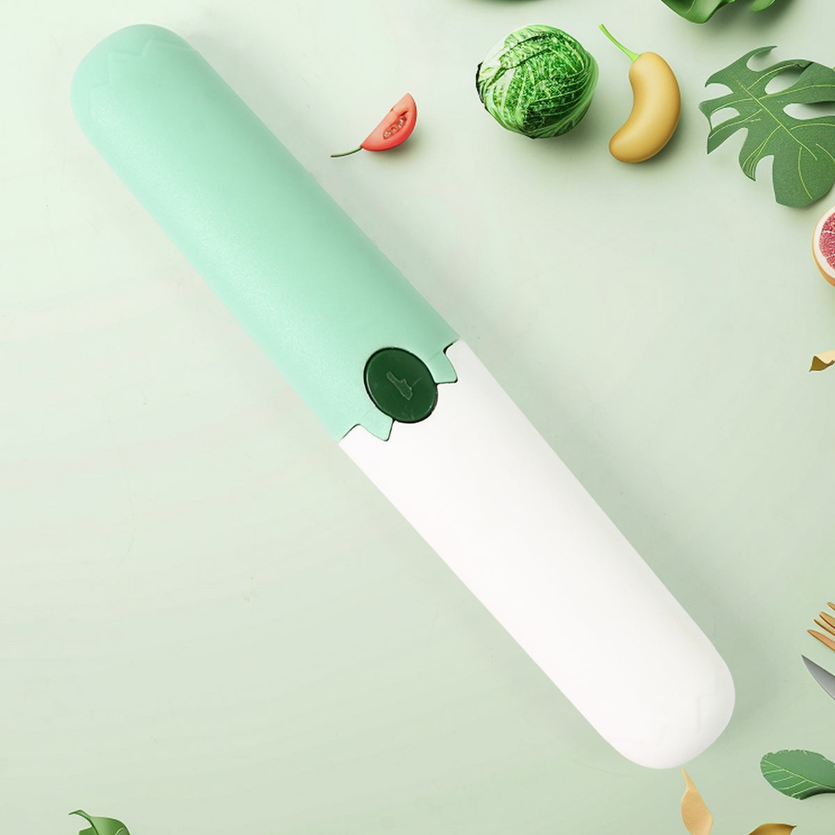 10052 Multifunctional Peeler Two In One Fruit Knife Fruit And Vegetable Cutting Knife+sawtooth Peeler Apple Carrot Potato Fruit Slice Antiskid
