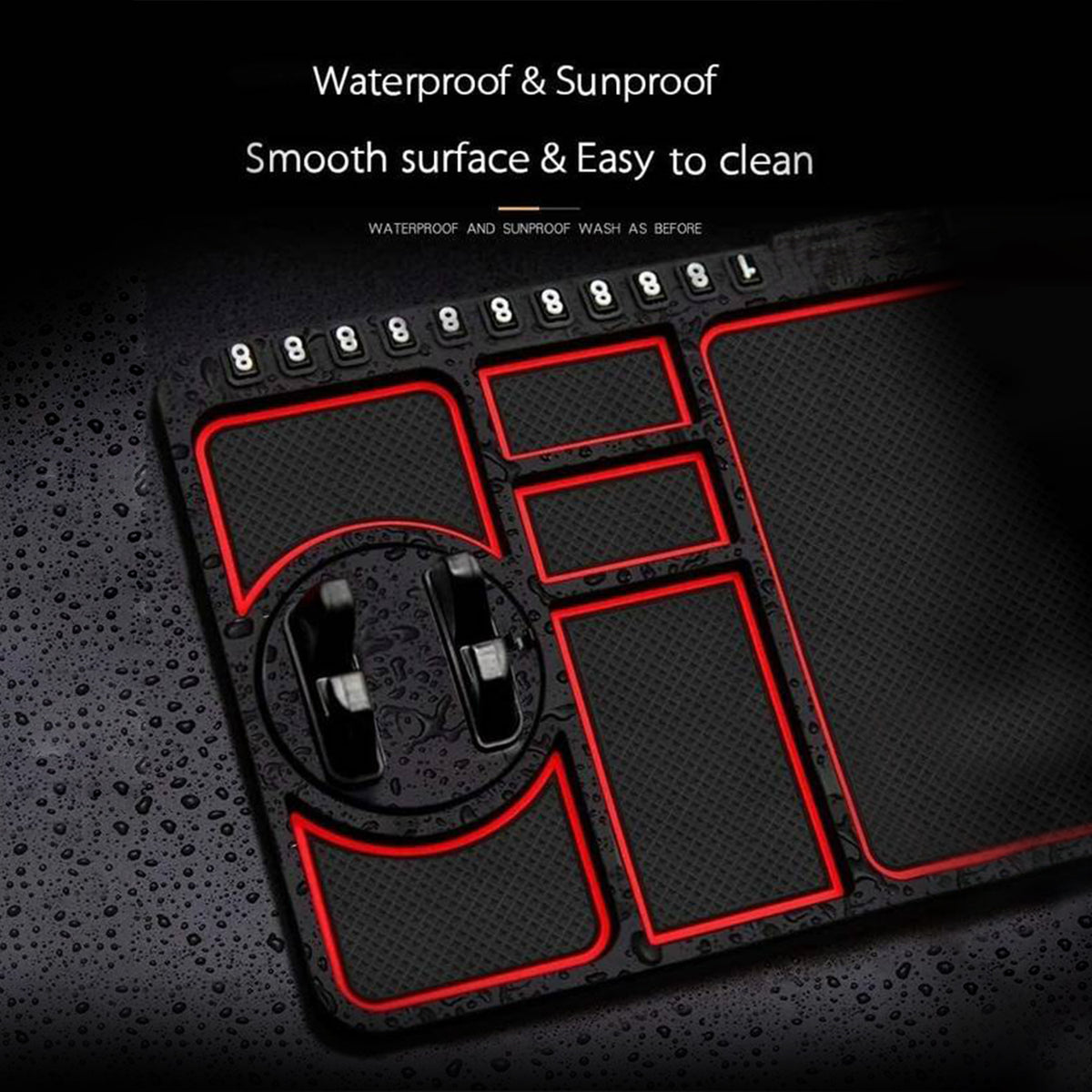 Car Dashboard Mat  Mobile Phone Holder Mount