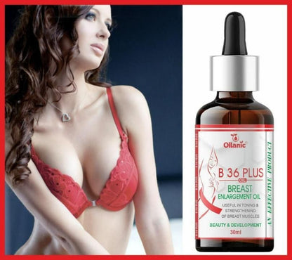 Oilanic Natural B 36 Plus Breast Enlargement Oil