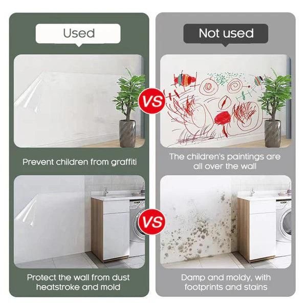 Self - Adhesive Transparent Electrostatic Wall Protection Film Buy 1 Get 1 Free