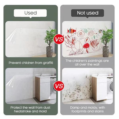 Self - Adhesive Transparent Electrostatic Wall Protection Film Buy 1 Get 1 Free