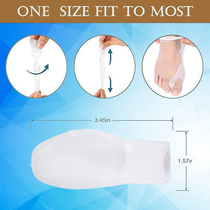 Silicon Toe Separator For Adults Bunion Corrector Splint Kit For Toe
