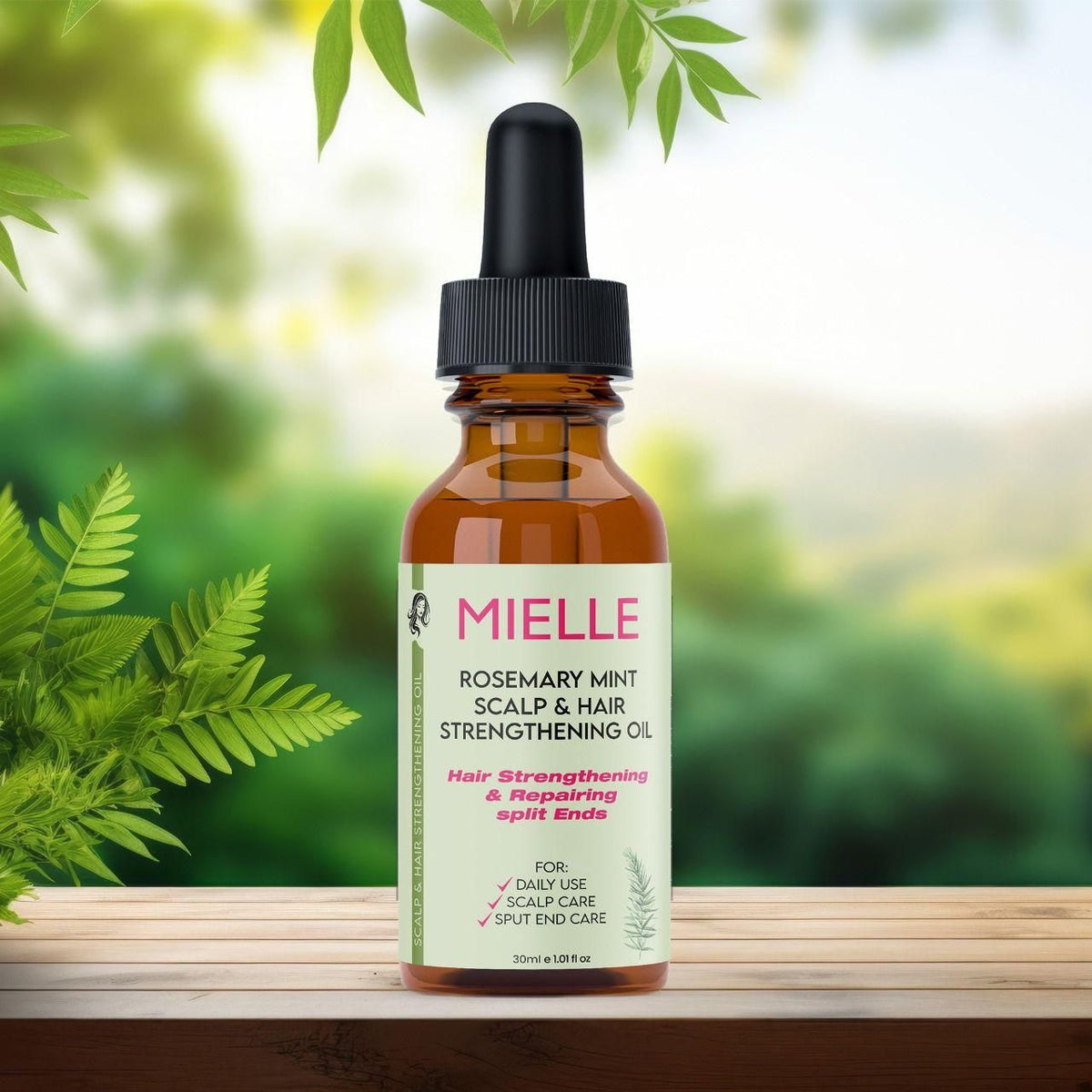 Rosemary Mint Scalp & Hair Strengthening Oil 30ml
