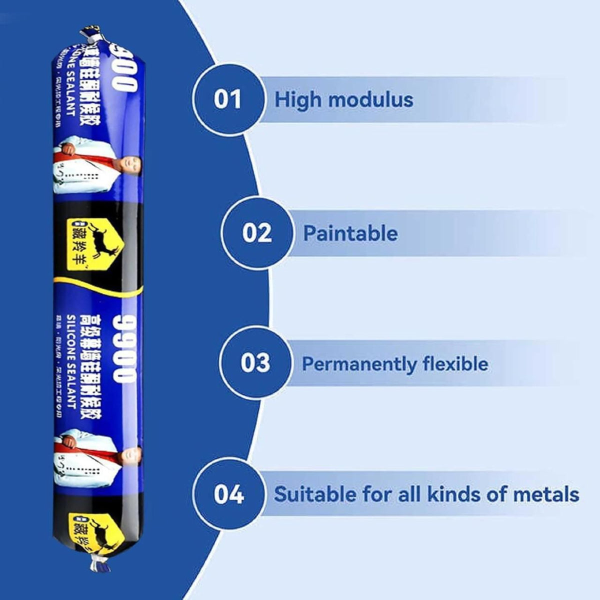 Silicone Sealant Pack of 2