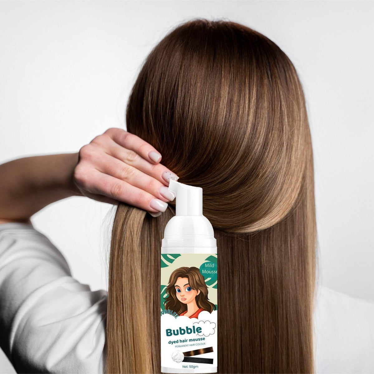 Bubble Dyed Hair Mousse 100gm
