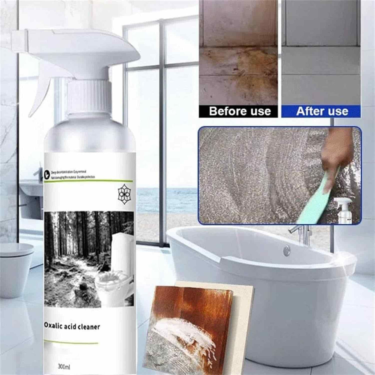 Multi-Purpose Oxalic Acid Stain Removal Spray 300ML