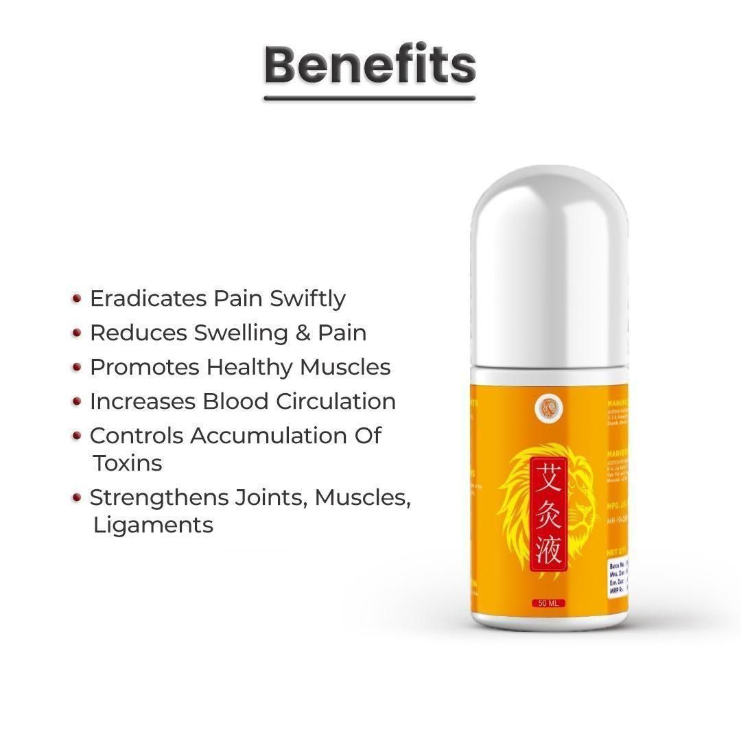 Wormwood Liquid Body Joint Roll On 50 ML