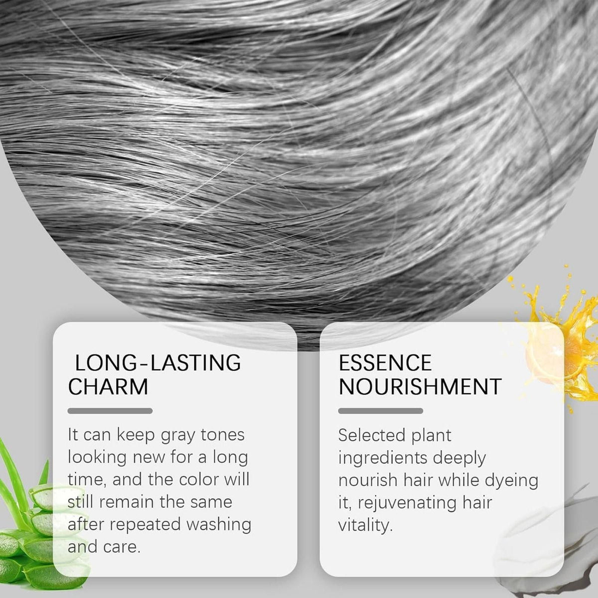 PERMANENT HAIR COLOR Silver Dye 100ML