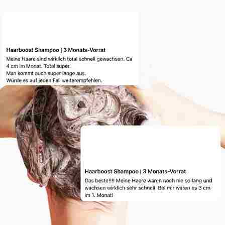 HAARBOOST Shampoo Ultimate boost and strengthening of hair roots