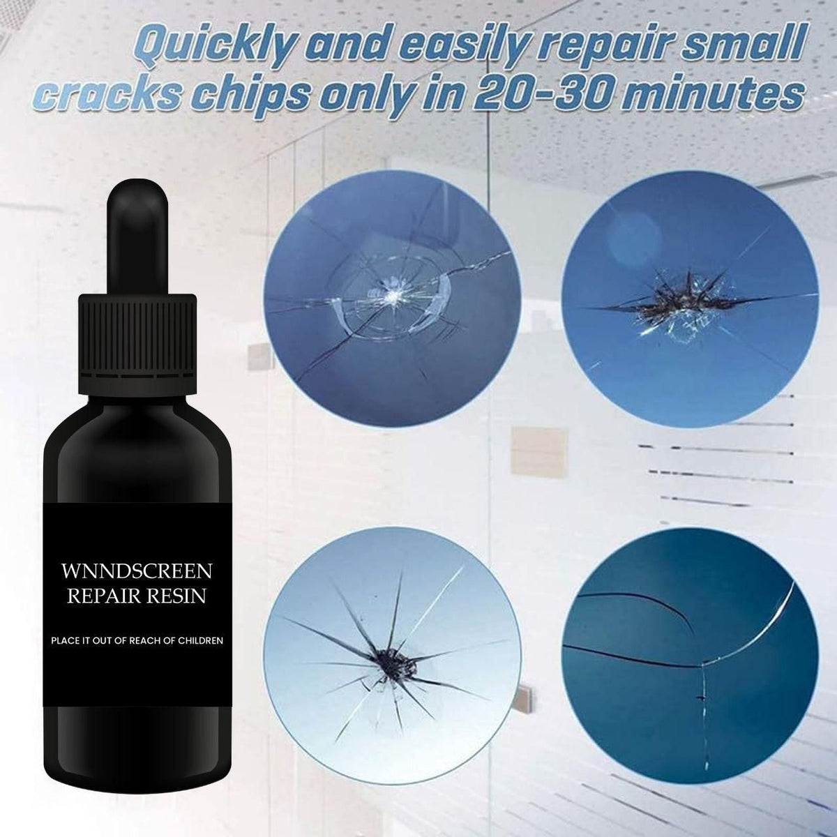 Glass Repair Kit Pack of 1