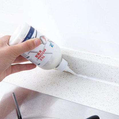 Gap Refiller-Pre-Mixed Tile Grout Repair Squeeze Tube Grout Pen Gap Refill Reform Sealant