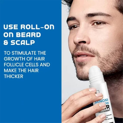 Minoxi Roll-On Hair Treatment Hair Growth Serum For Women & Men