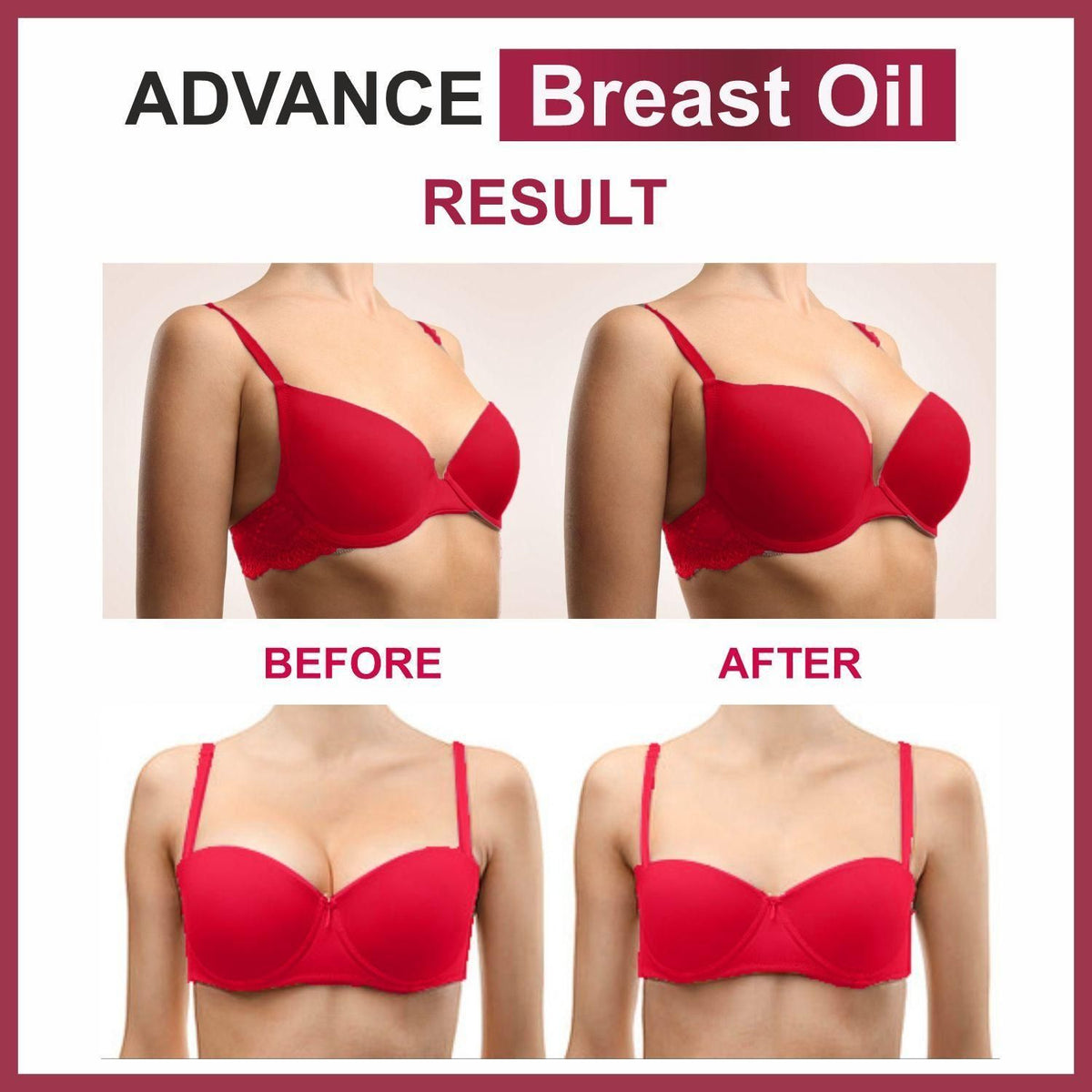 Oilanic Natural B 36 Plus Breast Enlargement Oil