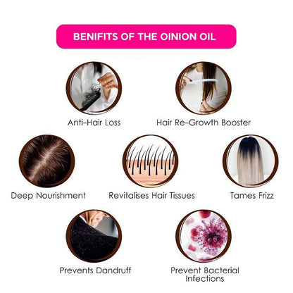 Wroxy Onion Black Seed Hair Oil