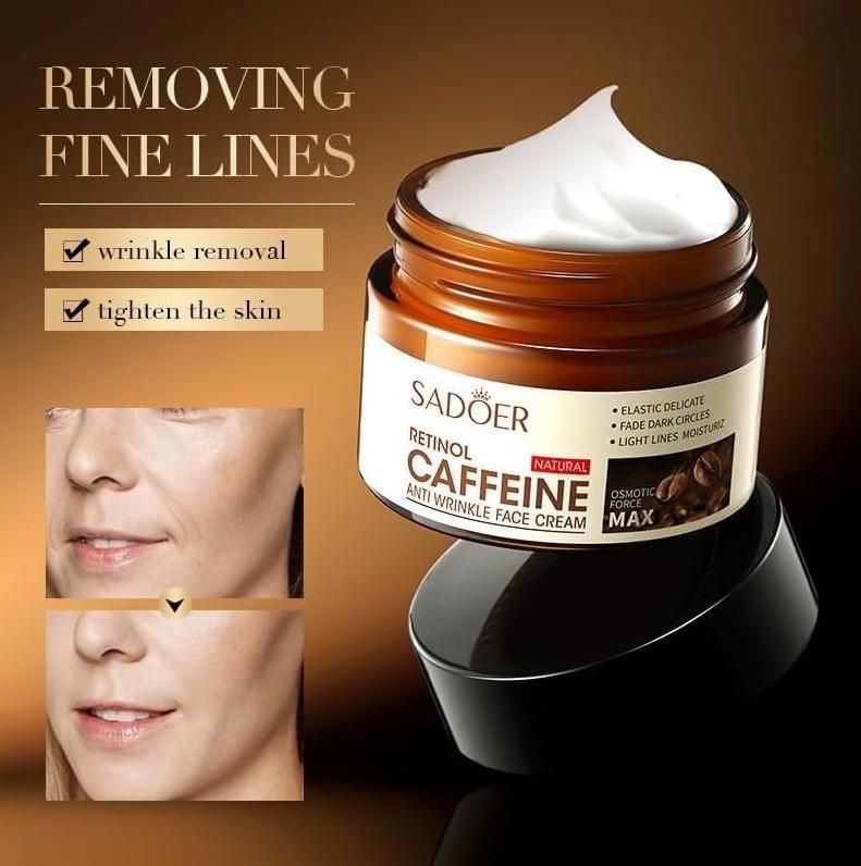Hydrating Retinol Caffeine Anti-Wrinkle Cream 50g Each