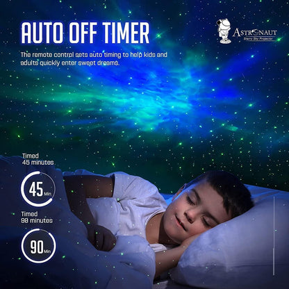Astronaut Galaxy Projector - 360 degree Magnetic Head Rotation, Remote Control