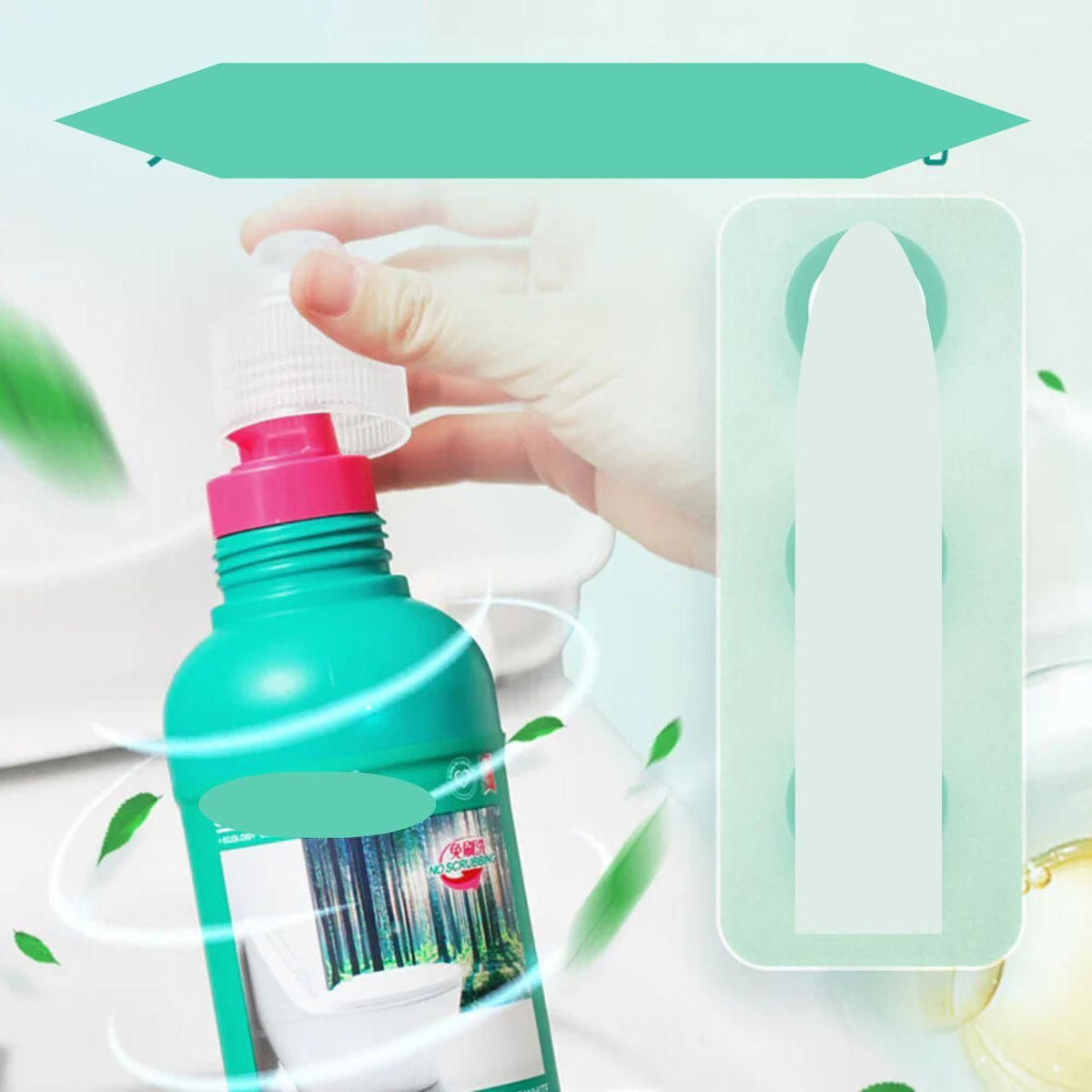 Brightening Antibacterial Toilet Cleaner 400 ml Pack of 2
