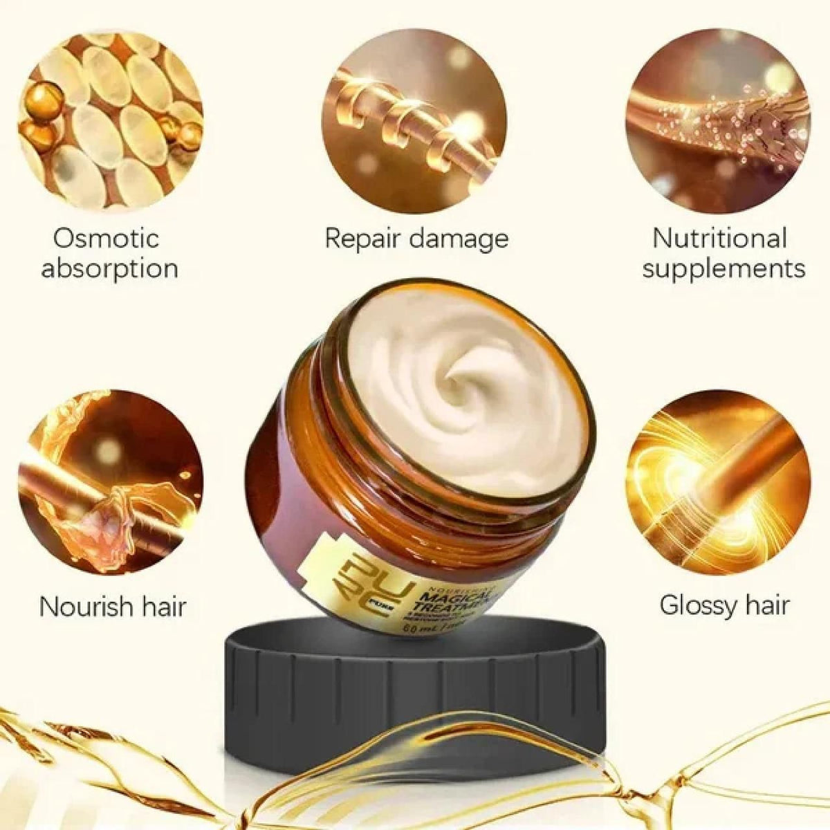 PURE MAGICAL TREATMENT 5 Second to Restore Soft Hair