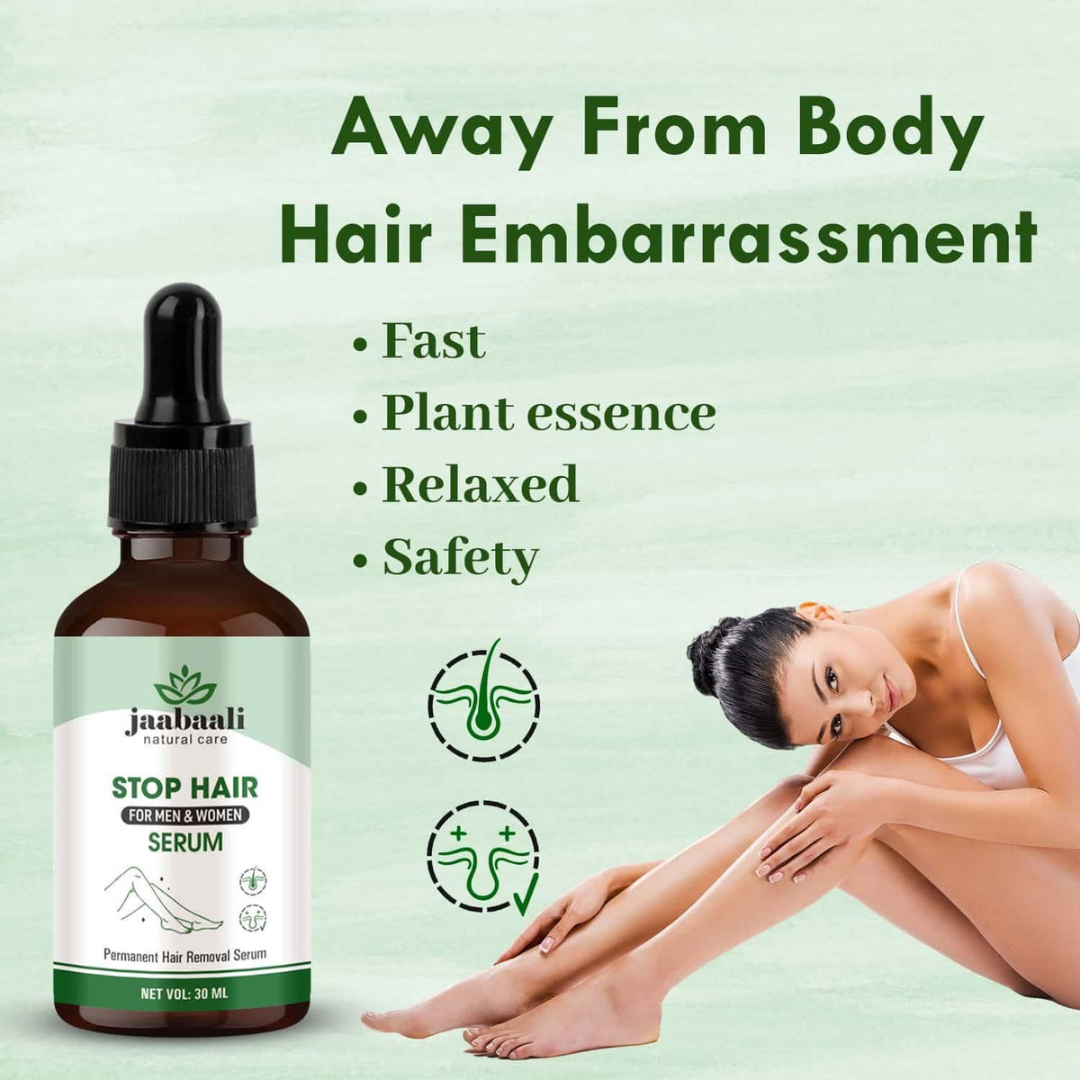 Stop Hair for Men & Women Serum 30 ML