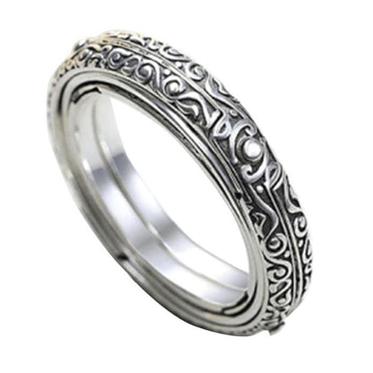 Astronomical Ball Ring Cosmic Finger Ring Couple Jewellery Silver Plated