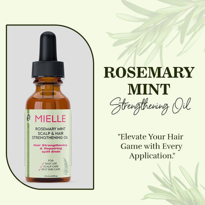 Rosemary Mint Scalp & Hair Strengthening Oil 30ml