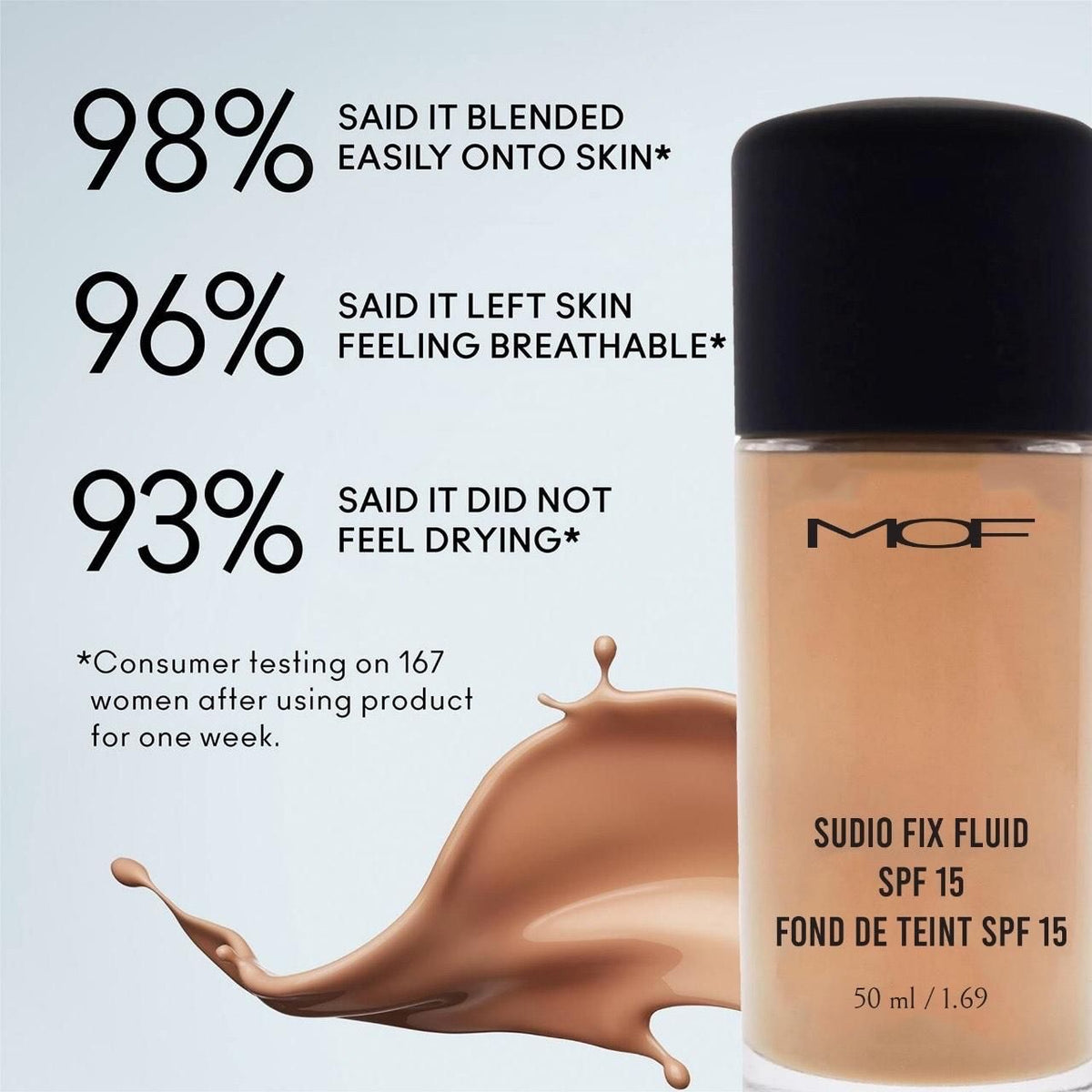 MOF Studio Fix Fluid SPF 15 100ml