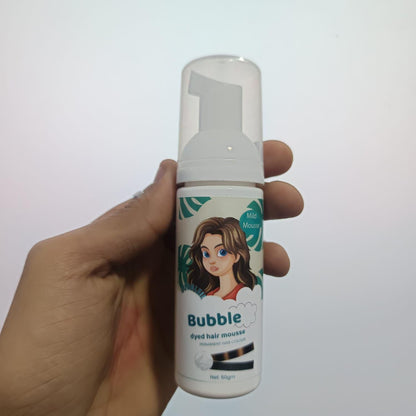 Bubble Dyed Hair Mousse 100gm