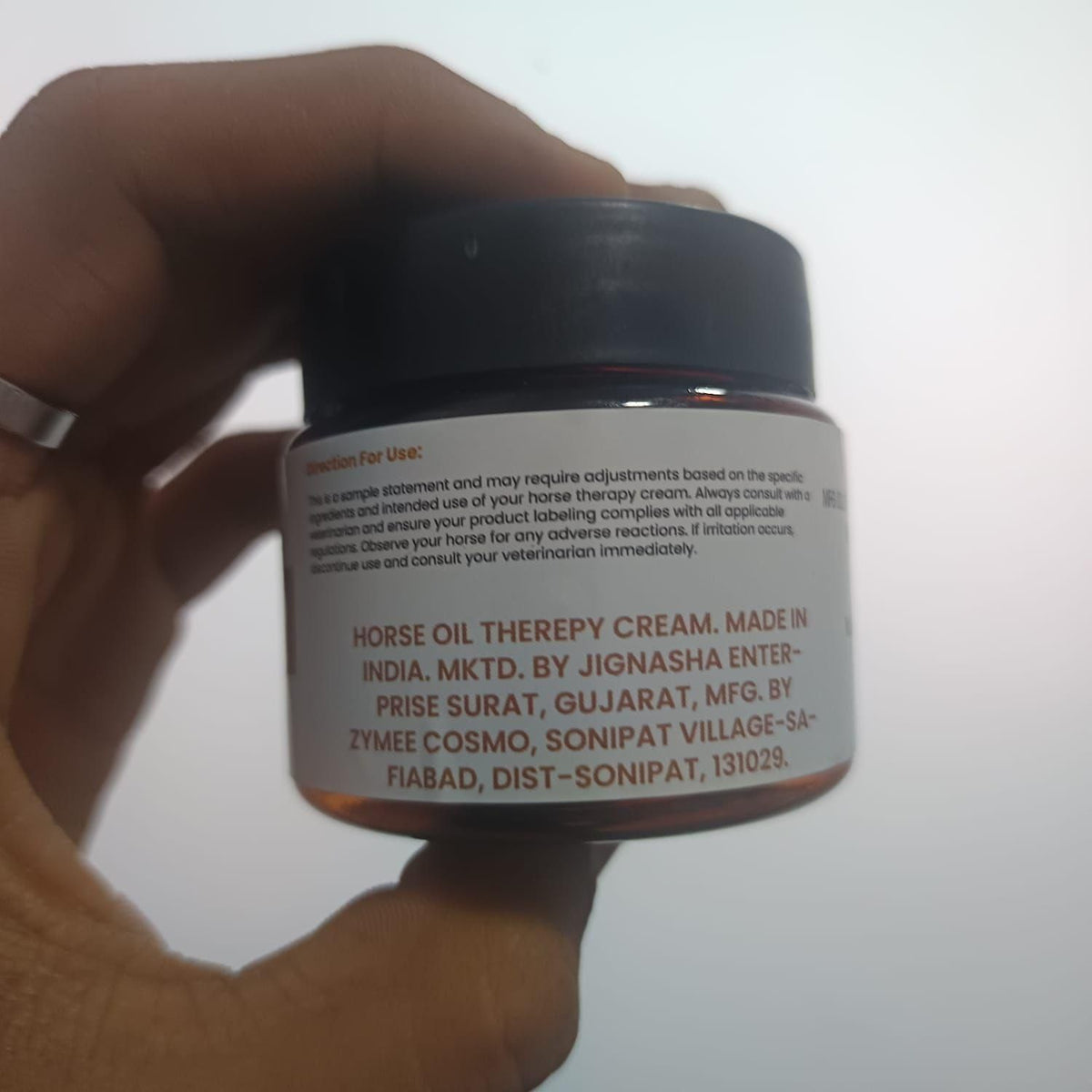 Garagelaine Horse Oil Therepy Cream 240gm