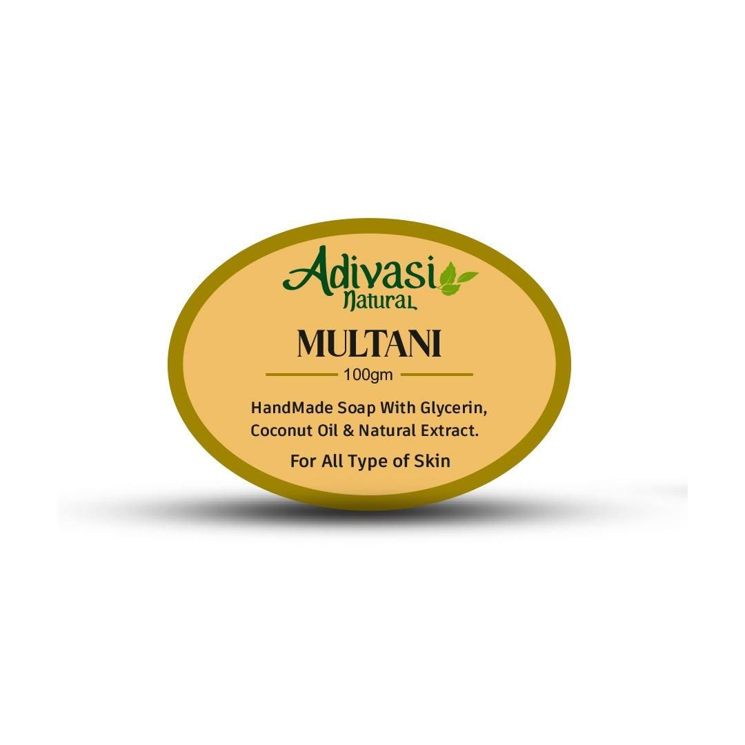 Multani Mitti handmade soap with Multani Mitti for remove pimple marks