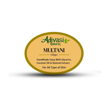 Multani Mitti handmade soap with Multani Mitti for remove pimple marks