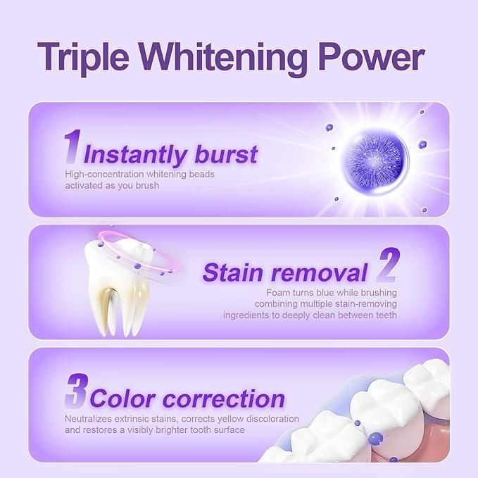 Purple Luxe Toothpaste 100 gm Pack of 2
