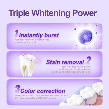 Purple Luxe Toothpaste 100 gm Pack of 2