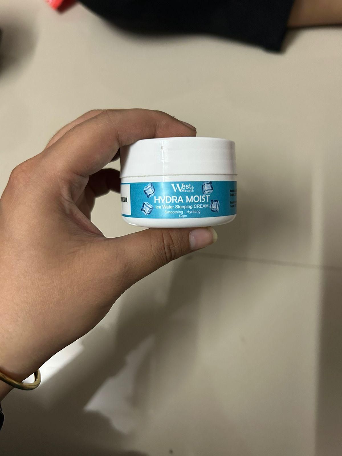 West & Mounth Hydra Moist Ice Water Sleeping Cream