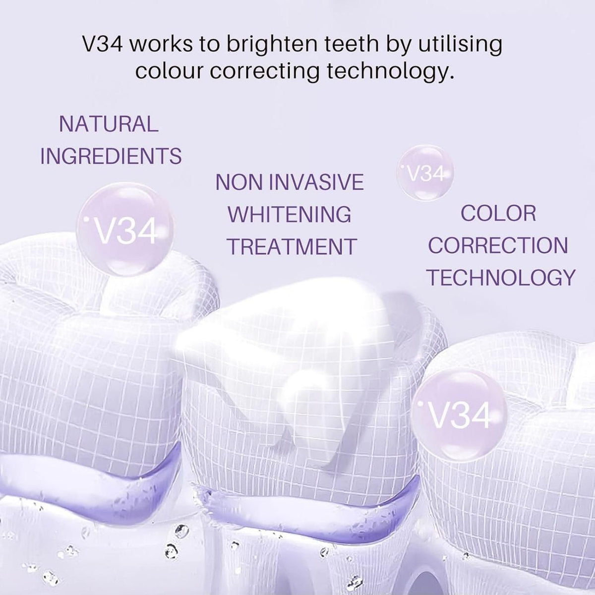 Lathom Teeth Whitening Spray Mousse V34 Whiten 50ml