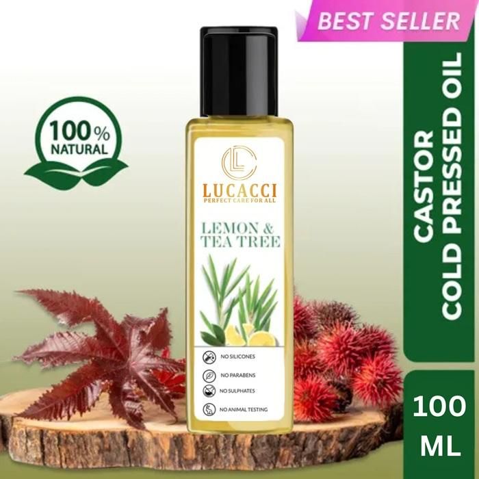 Lucacci Lemon & Tea Tree Body Massage Oil