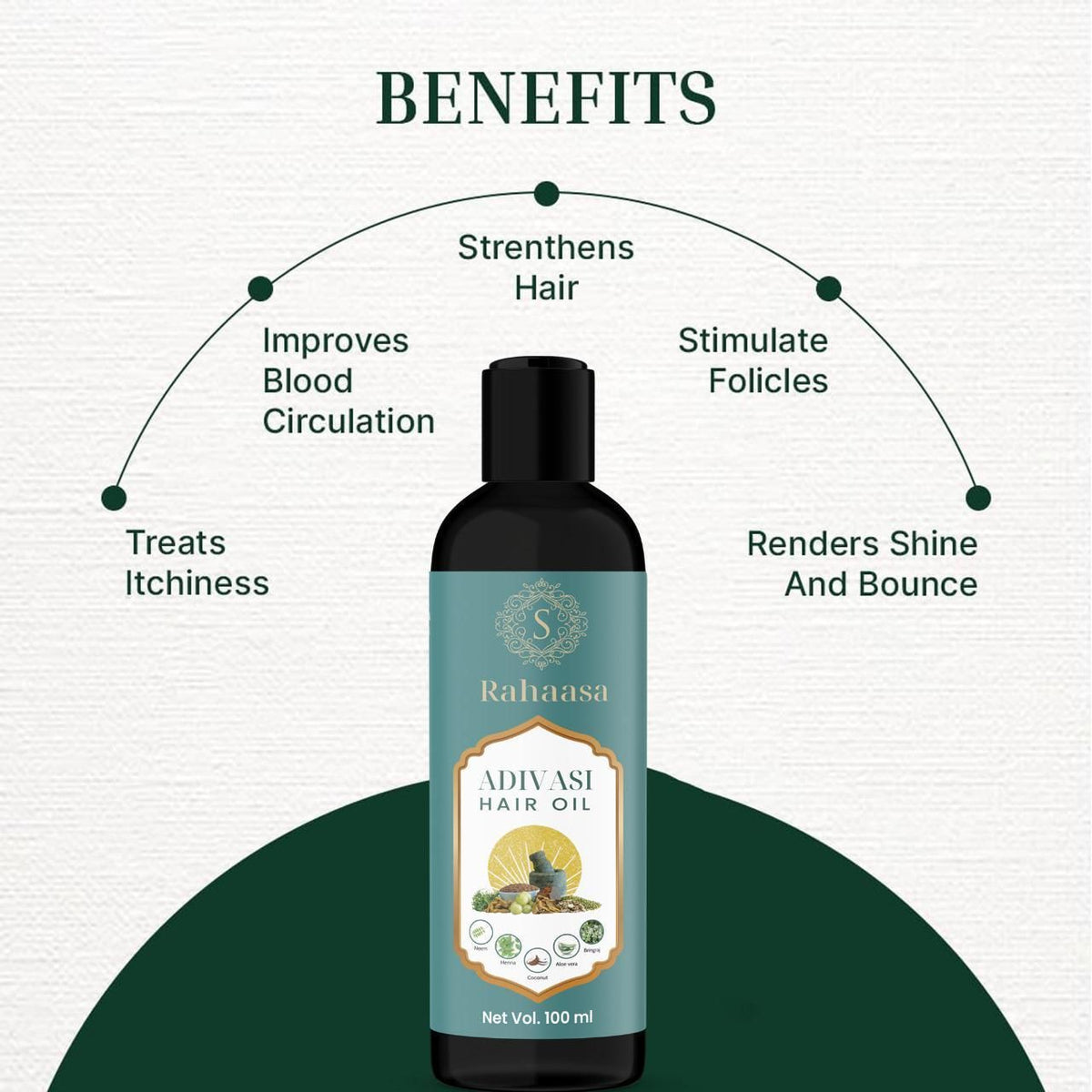 Rahaasa Adivasi Hair Oil 200 ml