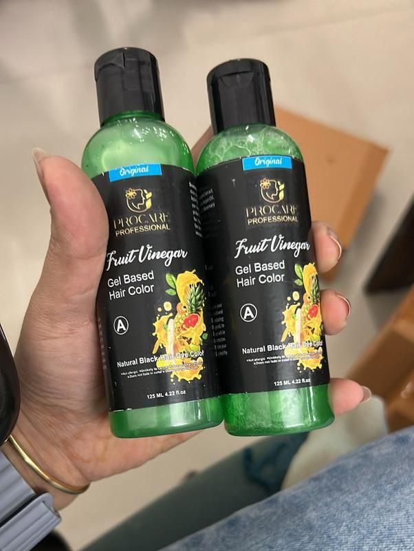 Fruit Vinegar Gel Based Hair Colour