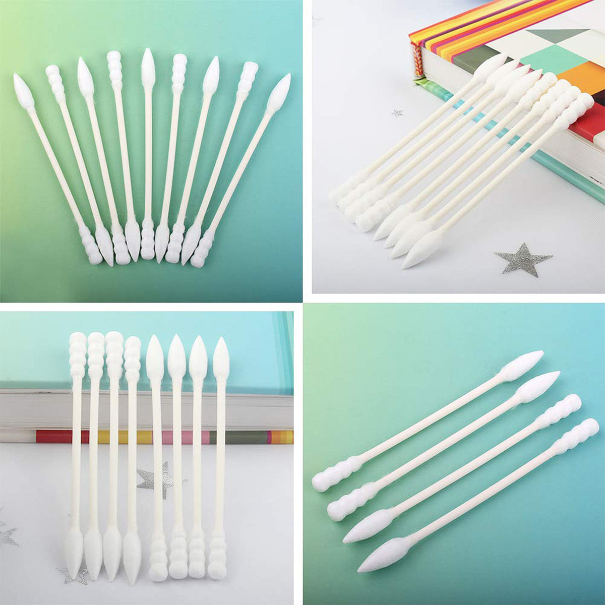 Cotton Ear Buds Set (200 Pc)